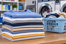 Laundry Pakaian (Kiloan) – Cuci Kering Lipat